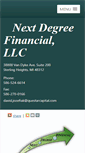 Mobile Screenshot of nextdegreefinancial.com