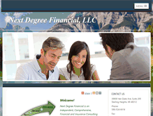 Tablet Screenshot of nextdegreefinancial.com